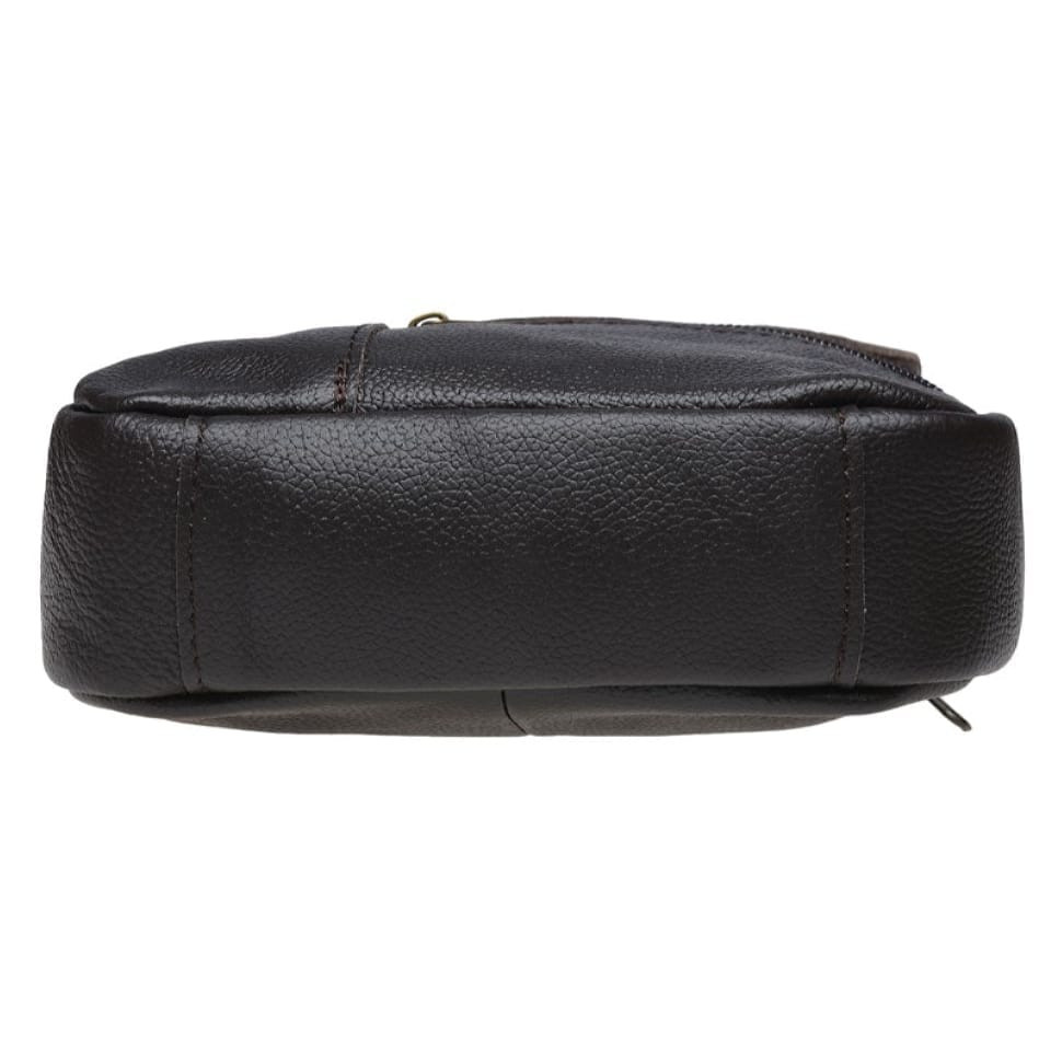 Чоловіча шкіряна сумка Borsa Leather к1111-brown