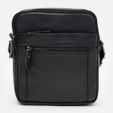 Men's leather bag Borsa Leather K12333-black