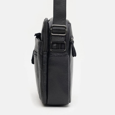 Men's leather bag Borsa Leather K12333-black