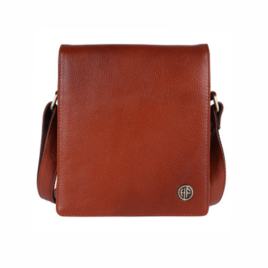 Hammonds Flycatcher B1159 Tan Leather Men's Shoulder Bag