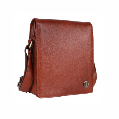 Hammonds Flycatcher B1159 Tan Leather Men's Shoulder Bag