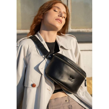 Explorer S belt bag black crust