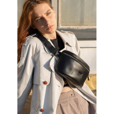 Explorer S belt bag black crust