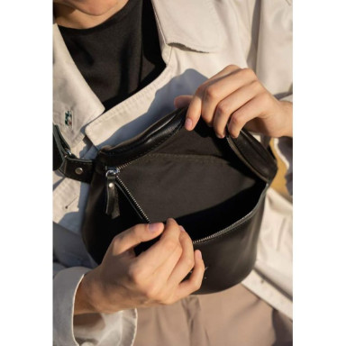 Explorer S belt bag black crust