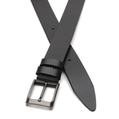 Кожаный мужской ремень V1125GX13-black