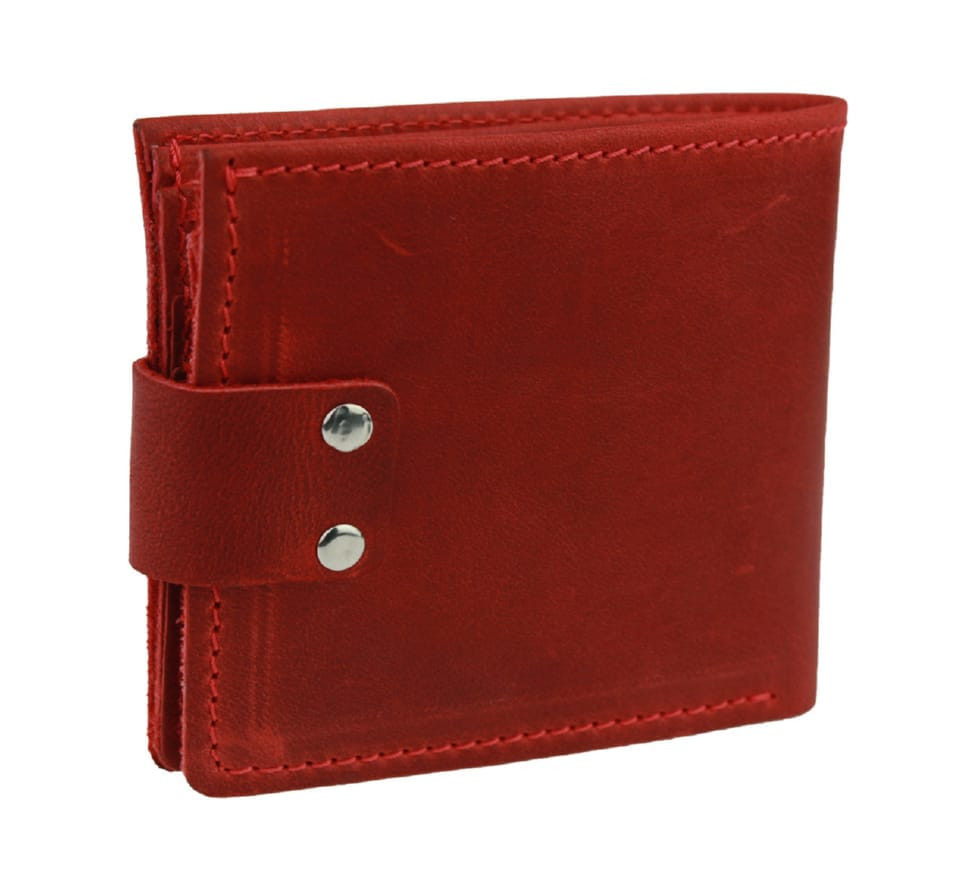 Гаманець жіночий шкіряний маленький SULLIVAN 104-1(8) червоний