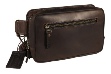 Mens sling shoulder bag banana sms19(25) brown