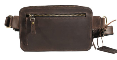Mens sling shoulder bag banana sms19(25) brown