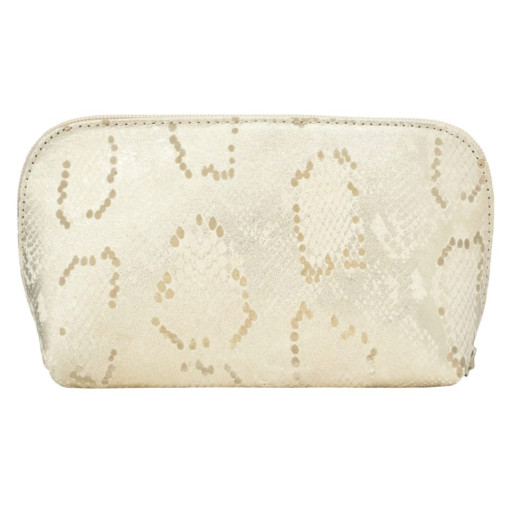 Косметичка шкіра Desisan 1-724 золотисте напилення