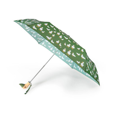 Парасолька жіноча Fulton L926-042434 Curio-2 UV Green Duck (Зелена Качка)