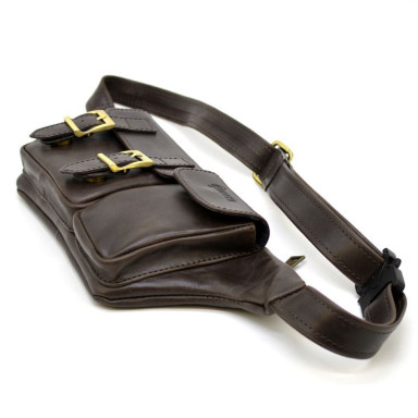 Belt bag from genuine leather TC-3029-4lx TARWA