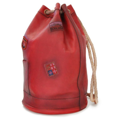 Pratesi BCL178 - Travel Bag Patagonia in cow leather Bruce Cherry