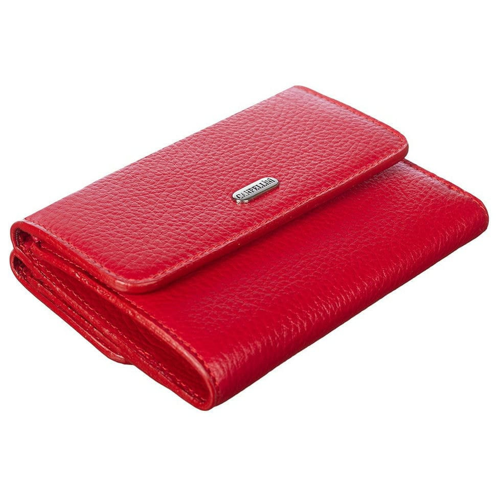 Гаманець жіночий шкіряний CANPEL 717-172 червоний флотар