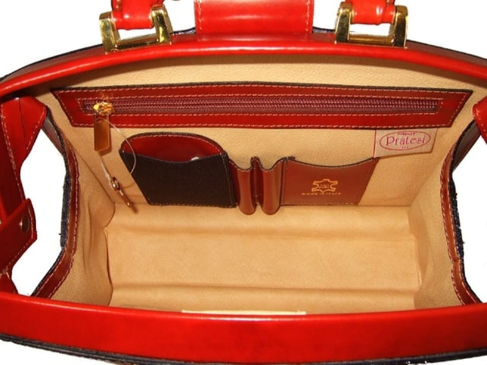 Pratesi CCH120/29T - Miss Brunelleschi Cavallino Lady Bag в дійсних залізницях Cavallino Chianti