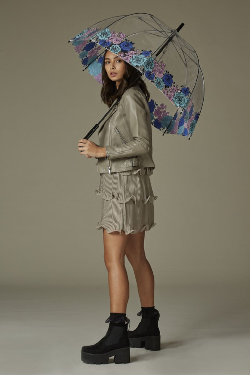 Парасолька-тростина жіноча Fulton Birdcage-2 L042 Moody Rose (Капризна Роза)