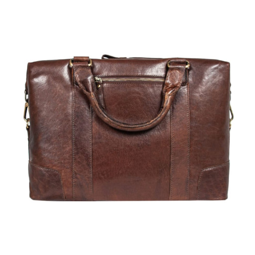 Cумка чоловіча для ноутбука 15 Ashwood G34 Brandy (Коричневий)