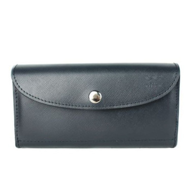 Кошелек Smart Wallet синий сафьян