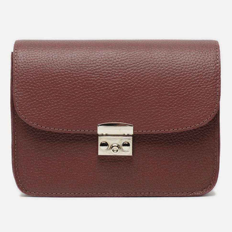 Жіноча шкіряна сумка Ricco Grande 1l650-bordo