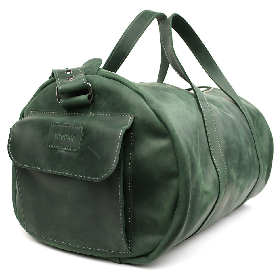 Сумка дорожная спортивная для спорта Limary Lim-760RE зеленый крейзи хорс