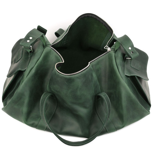 Сумка дорожная спортивная для спорта Limary Lim-760RE зеленый крейзи хорс