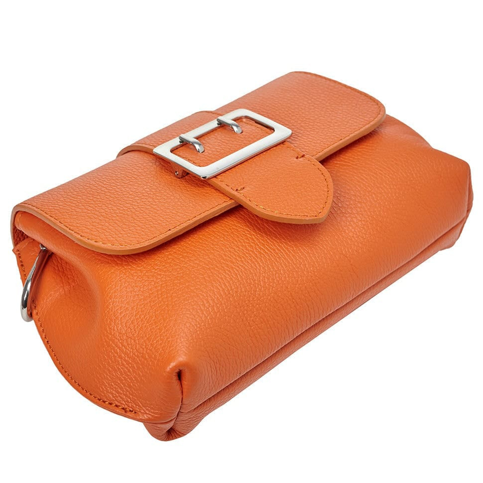 Кожаная женская сумка Virginia Conti Italy - Art02601orange