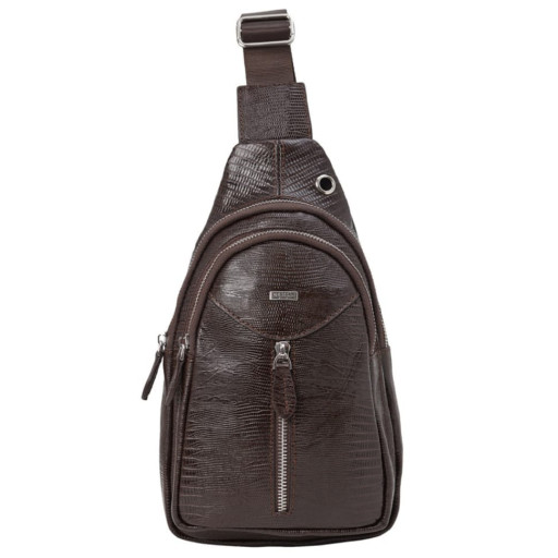 Барсетка шкіра м'яка Desisan 1464-142 коричневий лазер