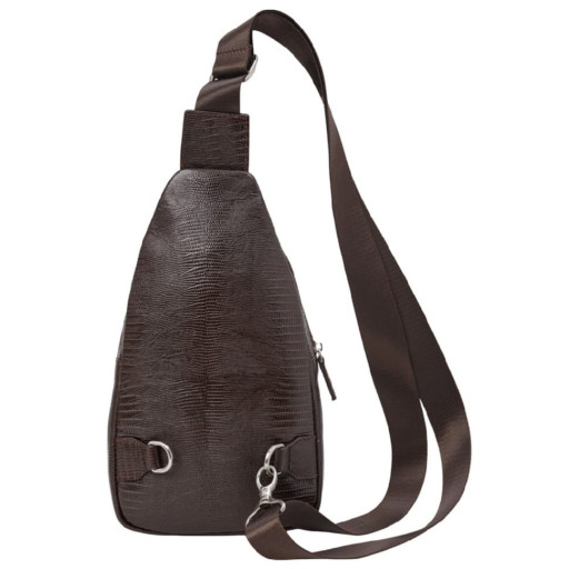 Барсетка шкіра м'яка Desisan 1464-142 коричневий лазер