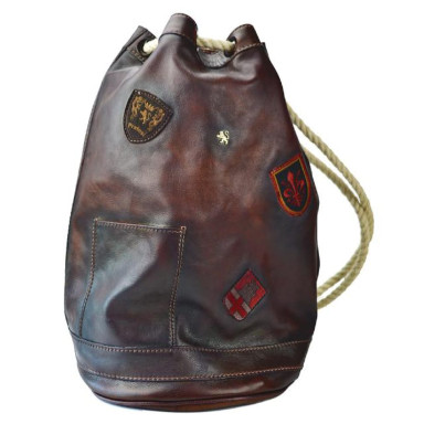 Pratesi BCF178 - Travel Bag Patagonia in cow leather Travel Bag Patagonia B178 Coffee