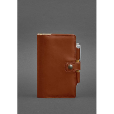 Leather notebook (Soft beech) 4.0 light brown