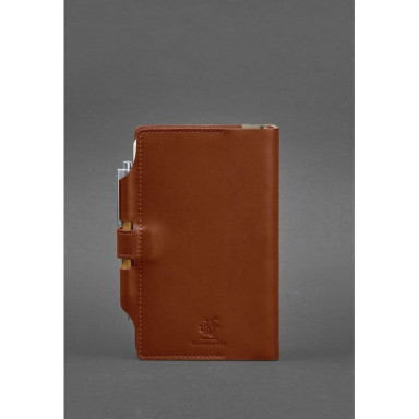 Leather notebook (Soft beech) 4.0 light brown
