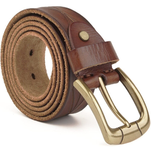 Стильний замшевий ремінь для жінок Vintage 20772 Чорний