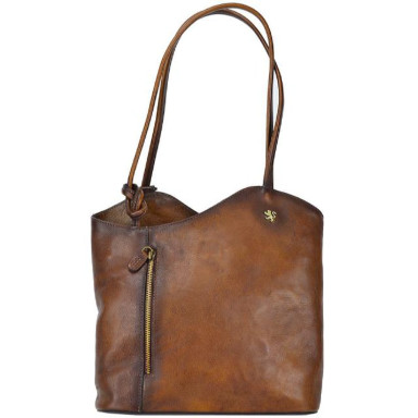 Pratesi BMA465 - Consuma Shoulder Bag in cowhide leather Bruce Brown