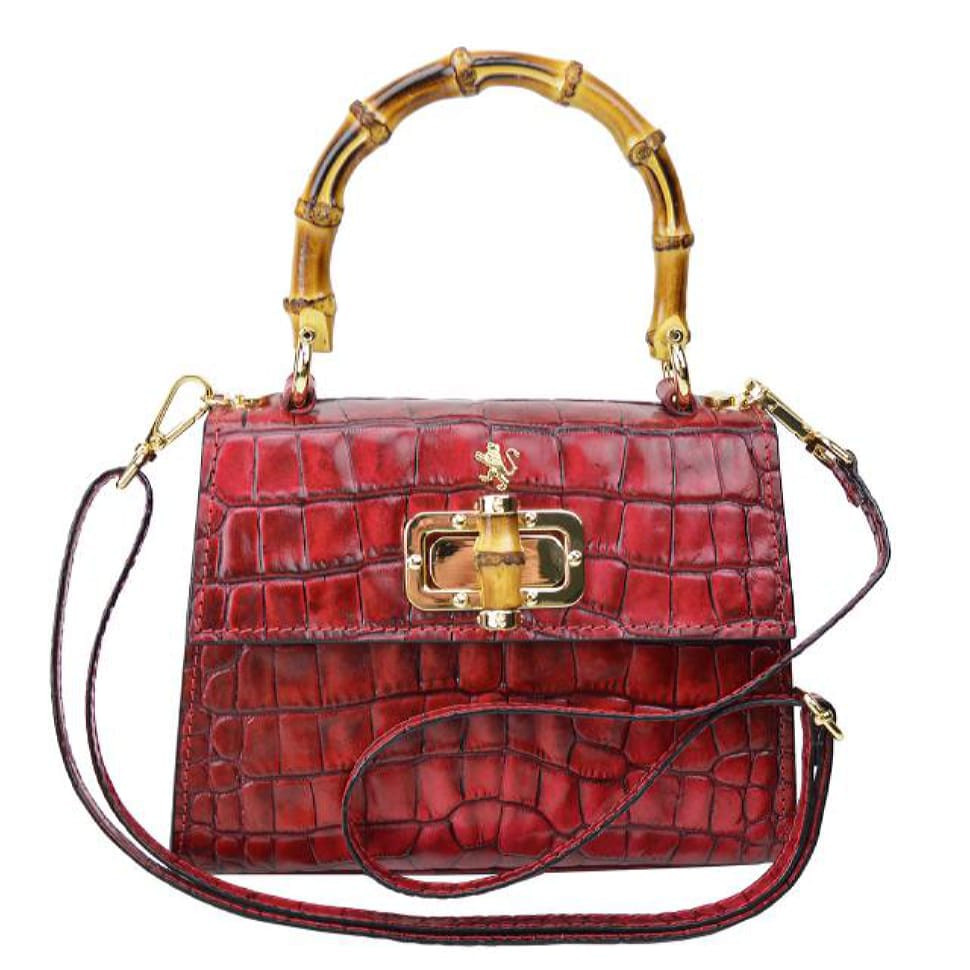 Pratesi KFU298/26 - Castalia K298/26 Lady Bag in cow leather Castalia K298/26 Fuxia
