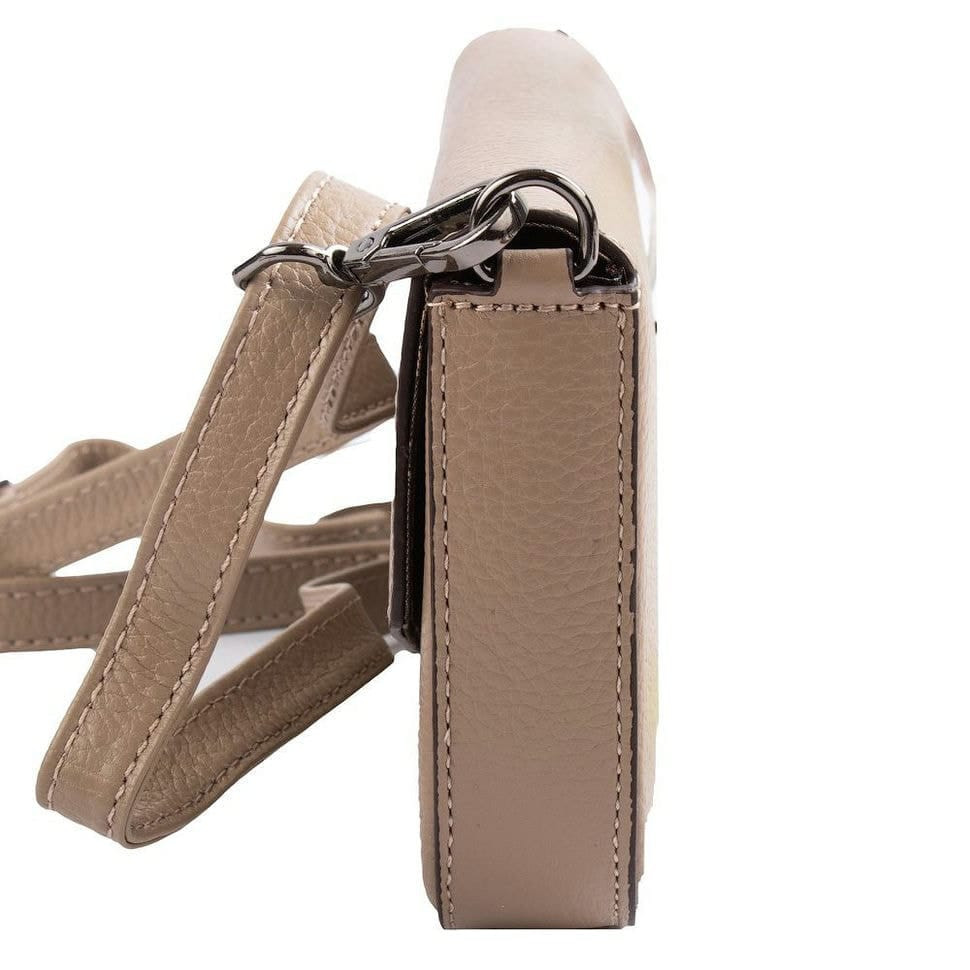 Сумка жіноча шкіра Desisan 817-283 бежевий флотар