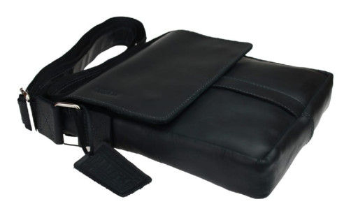 Сумка чоловіча шкіряна на плече SULLIVAN 354125-2 (30) чорна