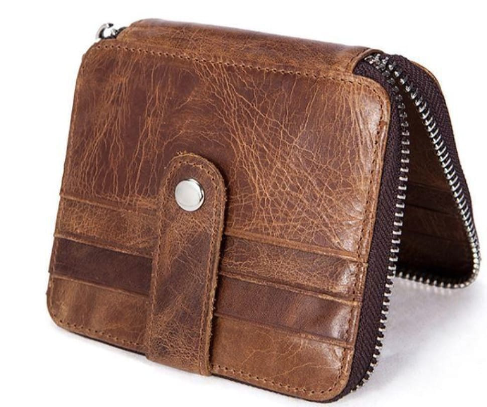 Картхолдер кожаный Vintage 14936 Светло-Коричневый