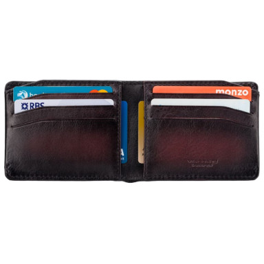 Mens wallet Visconti MT90 Vespa (Burgundy Burnish)