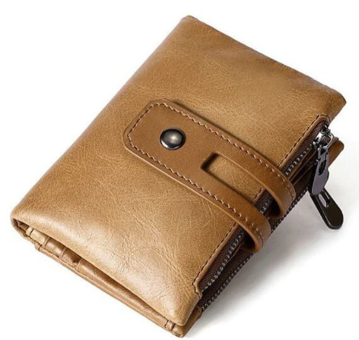 Гаманець чоловічий Vintage 14917 Рудий