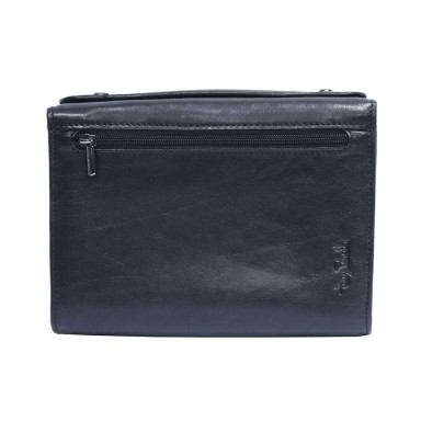 Leather bag Italico 9337 nero black