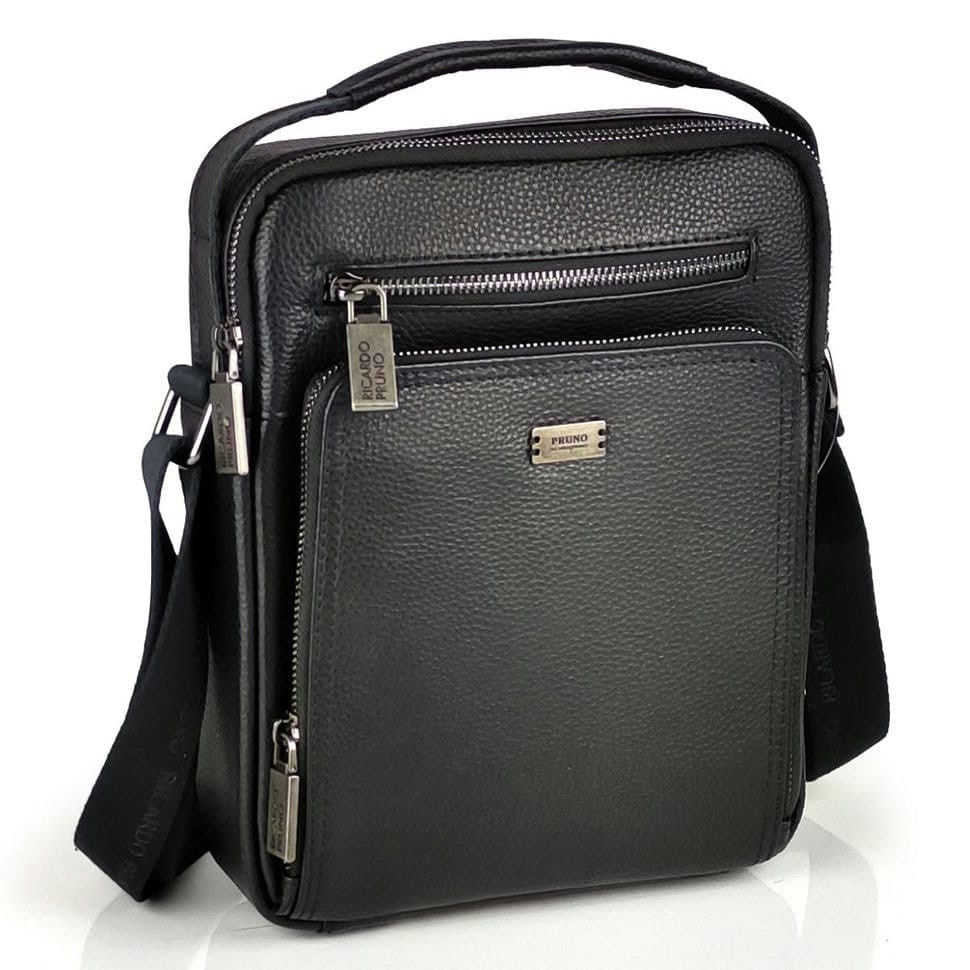 Чоловіча шкіряна сумка з ручкою для перенесення Ricardo Pruno RP-F-A25F-90118A