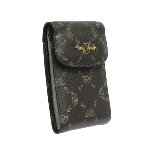 Візитниця шкіряна Luxury 1703 moro коричневий