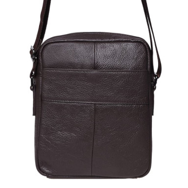 Men's leather bag Borsa Leather K18154-brown