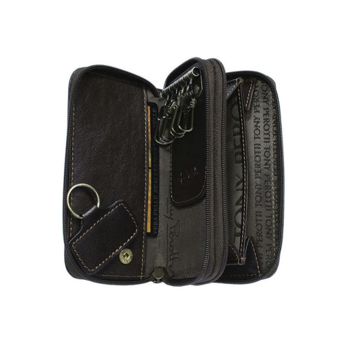 Ключниця шкіряна Italico 1132 moro коричневий