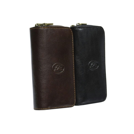 Ключниця шкіряна Italico 1132 moro коричневий