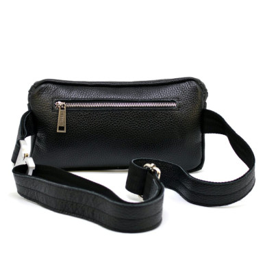 Waist bag made of genuine leather FA-1818-4lx TARWA with metal fastex
