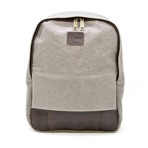 Молодіжний рюкзак канвас з шкіряними вставками RGj-7224-4lx TARWA