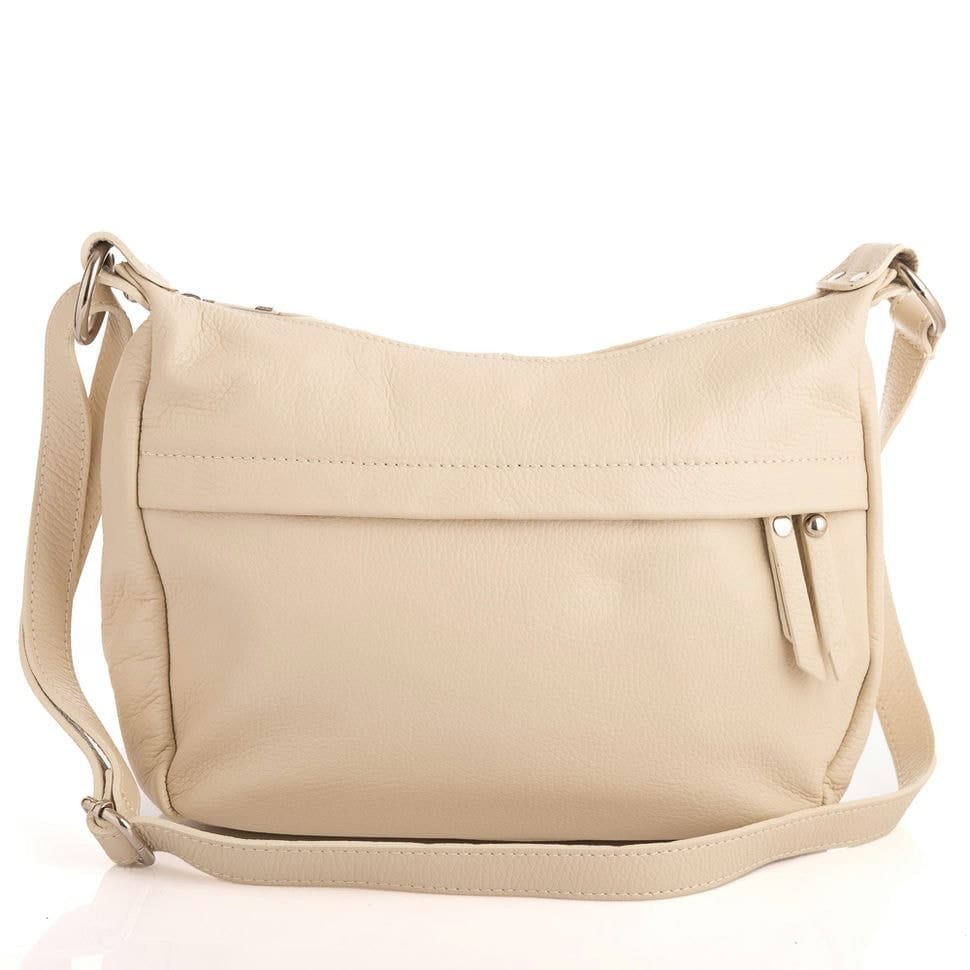 Leather handbag Virginia Conti Italy - Art01355beige
