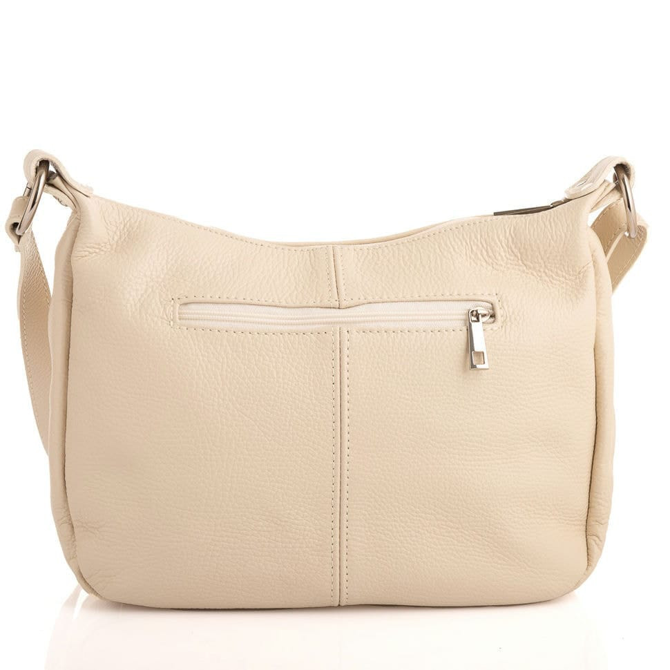 Leather handbag Virginia Conti Italy - Art01355beige