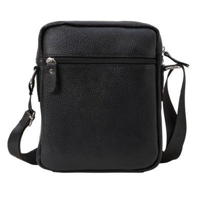 Барсетка м'яка шкіряна BUFFALO BAGS M6053A чорна