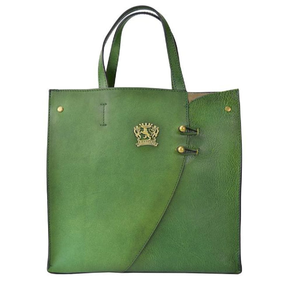 Pratesi BVE488 - Paterno B488 Lady Bag in cow leather Paterno B488 Green
